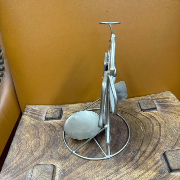 Vintage Stained Glass Singing Angel Votive Candle Holder - Picture 5 of 7